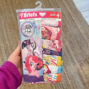 My Little Pony Colorful Girls' Briefs Set